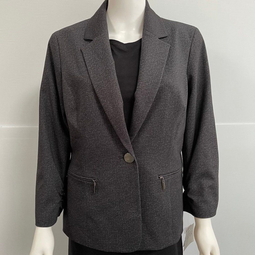 Kasper Women's  Zip-Pocket Blazer
